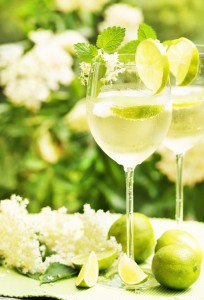 sommerlicher Cocktail "Hugo"